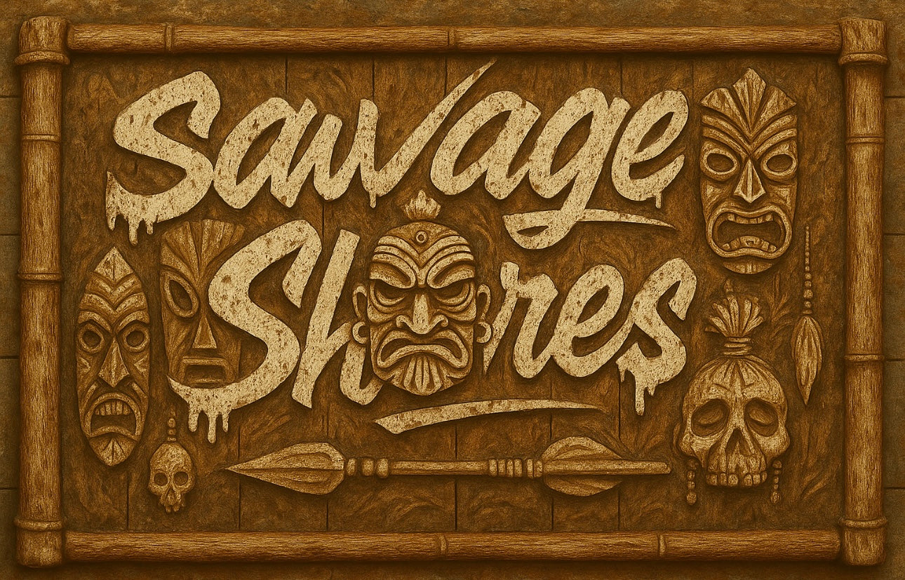 46” Savage Shores Sign~ Made To Order