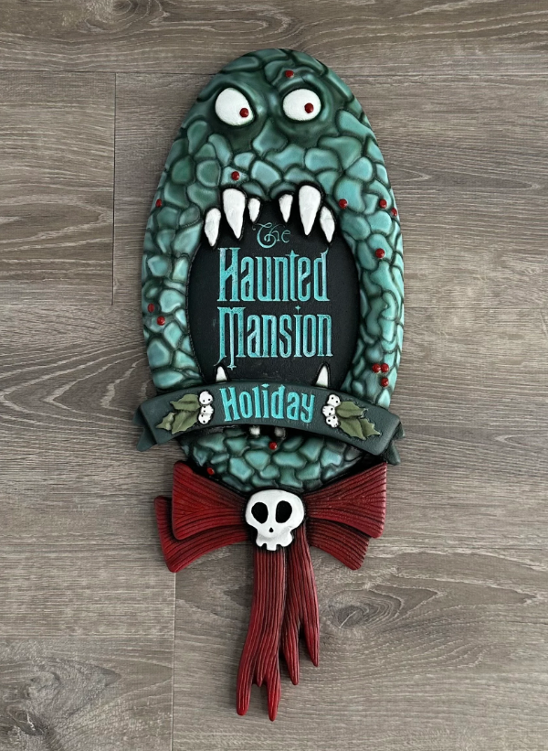 Haunted Mansion Holidays sign Custom Sign~ Made To Order 24”x 9.5”