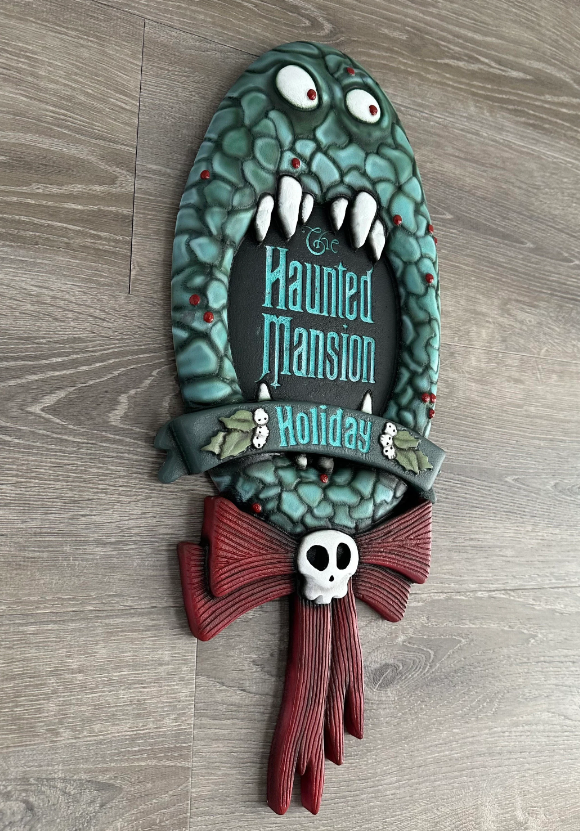 Haunted Mansion Holidays sign Custom Sign~ Made To Order 24”x 9.5”