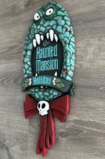 Haunted Mansion Holidays sign Custom Sign~ Made To Order 24”x 9.5”