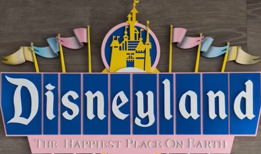 36” Disneyland sign~ Made to order  DEPOSIT ORDER