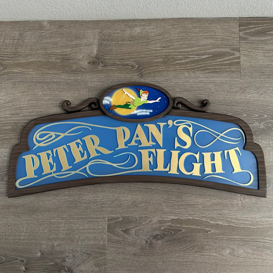 Peter Pan Custom Sign~ Made To Order 32”x14.5”