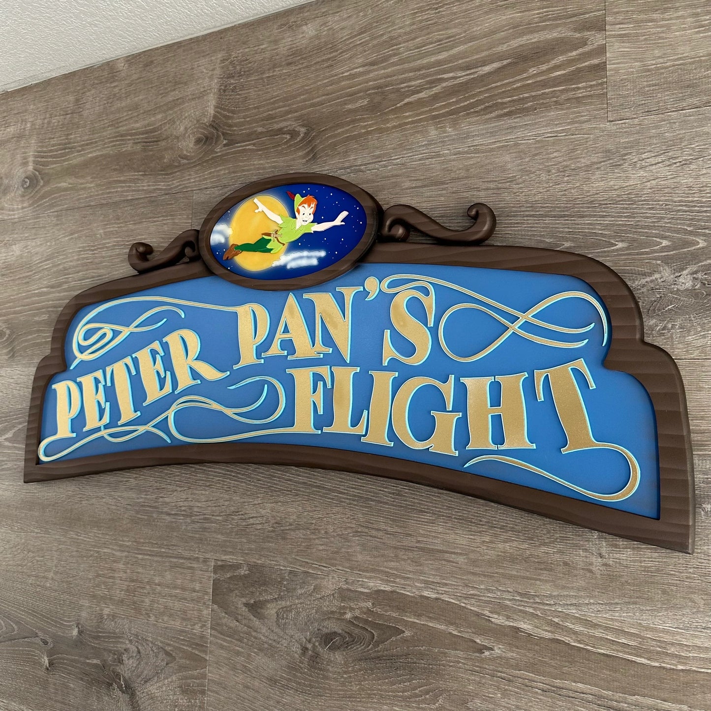 Peter Pan Custom Sign~ Made To Order 32”x14.5”