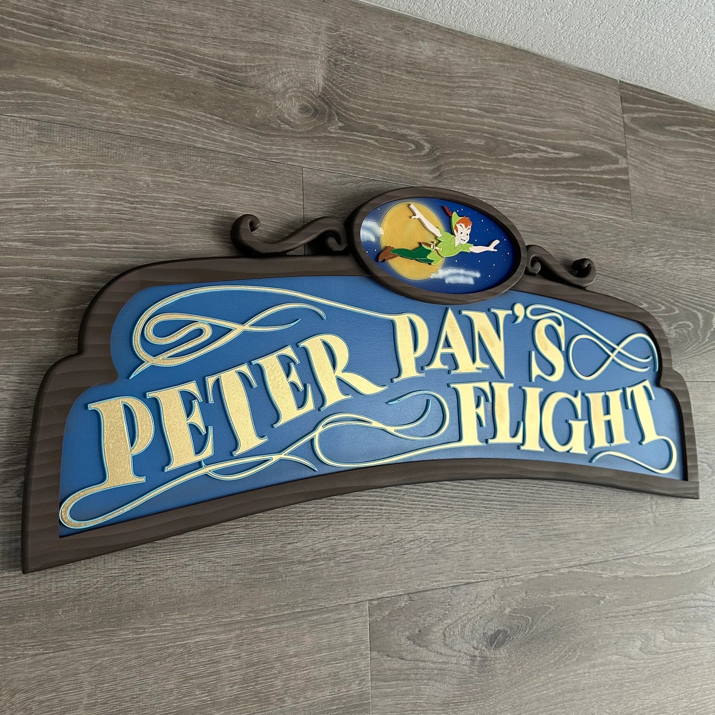 Peter Pan Custom Sign~ Made To Order 32”x14.5”