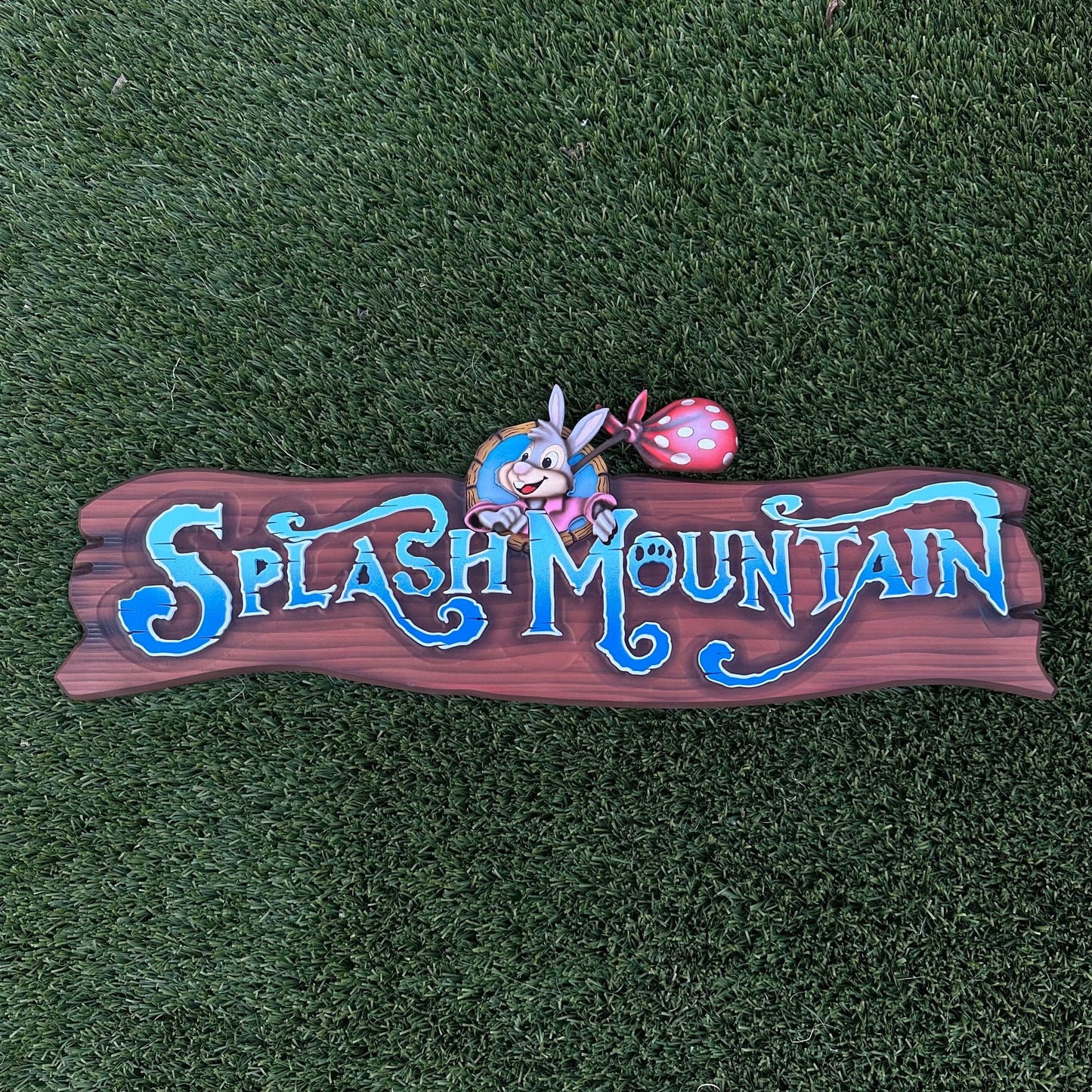 Splash Mountain sign. Made to order. 32”x10.5”