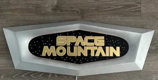 Space Mountain Sign~ Made To Order