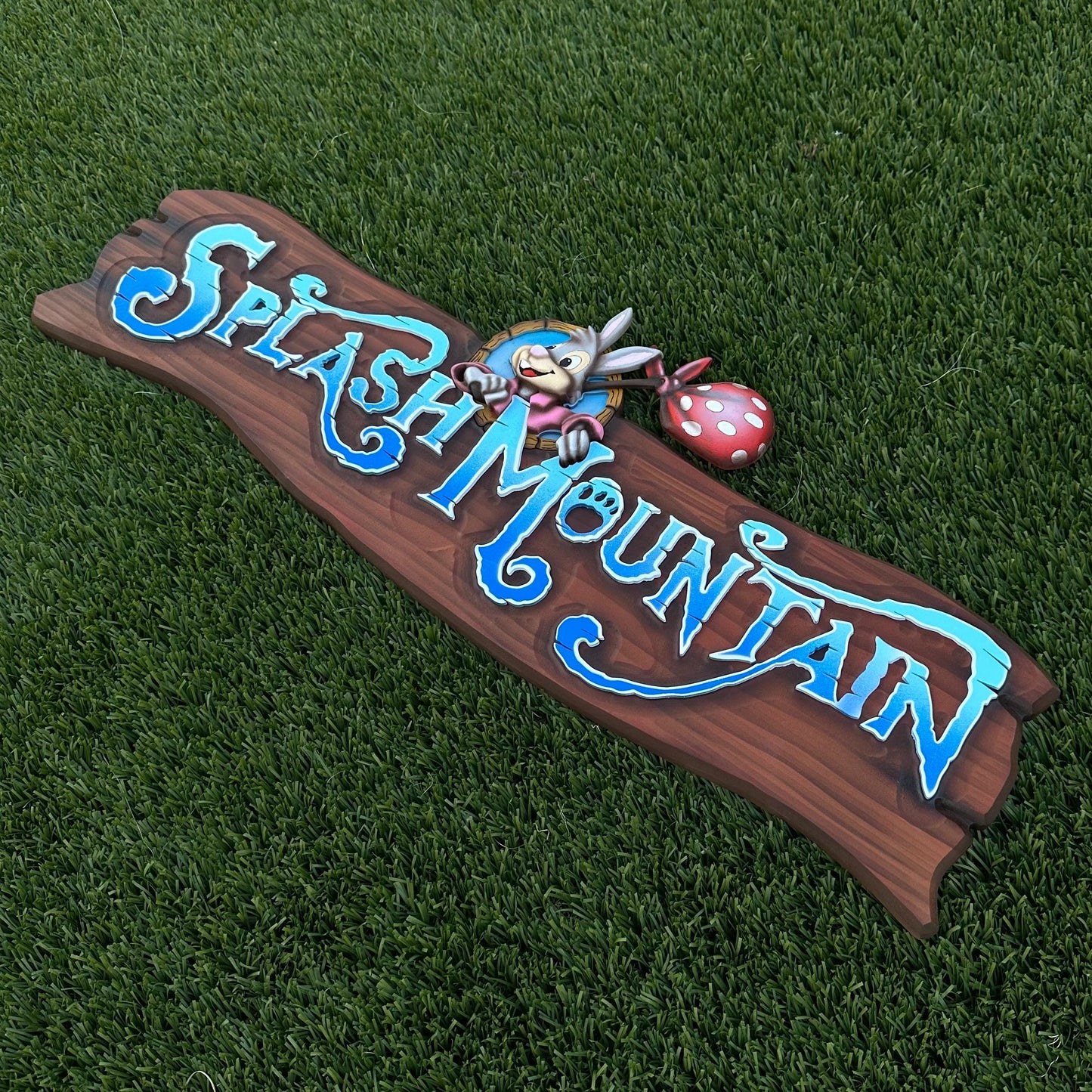 Splash Mountain sign. Made to order. 32”x10.5”