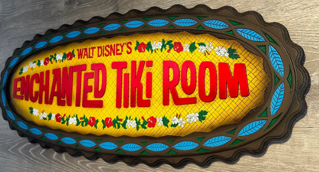 Enchanted Tiki Room inspired sign.~ MADE TO ORDER